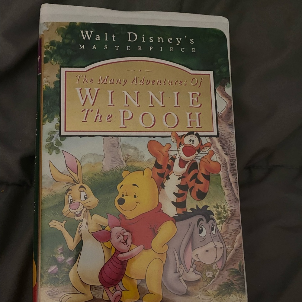 Disney The Many Adventures of Winnie the Pooh VHS Masterpiece Collection